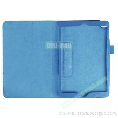 Logo Branding Free Flip Stand Leather Tablet Cover for iPad Mini 4 Case